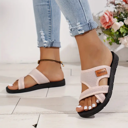 🌸 Last day 49% Off ❤️ Women's Breathable Orthotic Strappy Flat Sandals