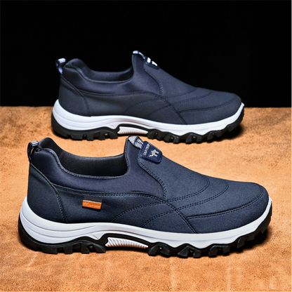 💥Hot sale💥 Men's Comfortable Breathable Orthopedic Leather Walking Hiking Shoes