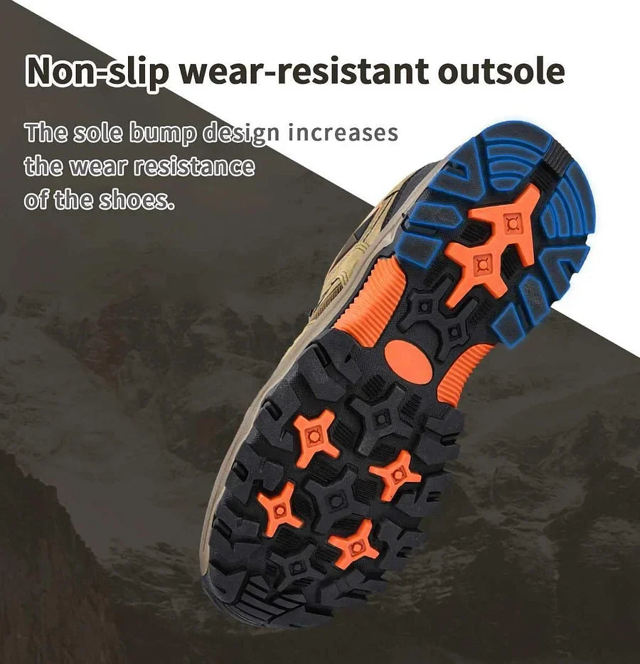 Zapatos de trabajo ortopédicos para exteriores PediWalk™ cómodos para hombre 