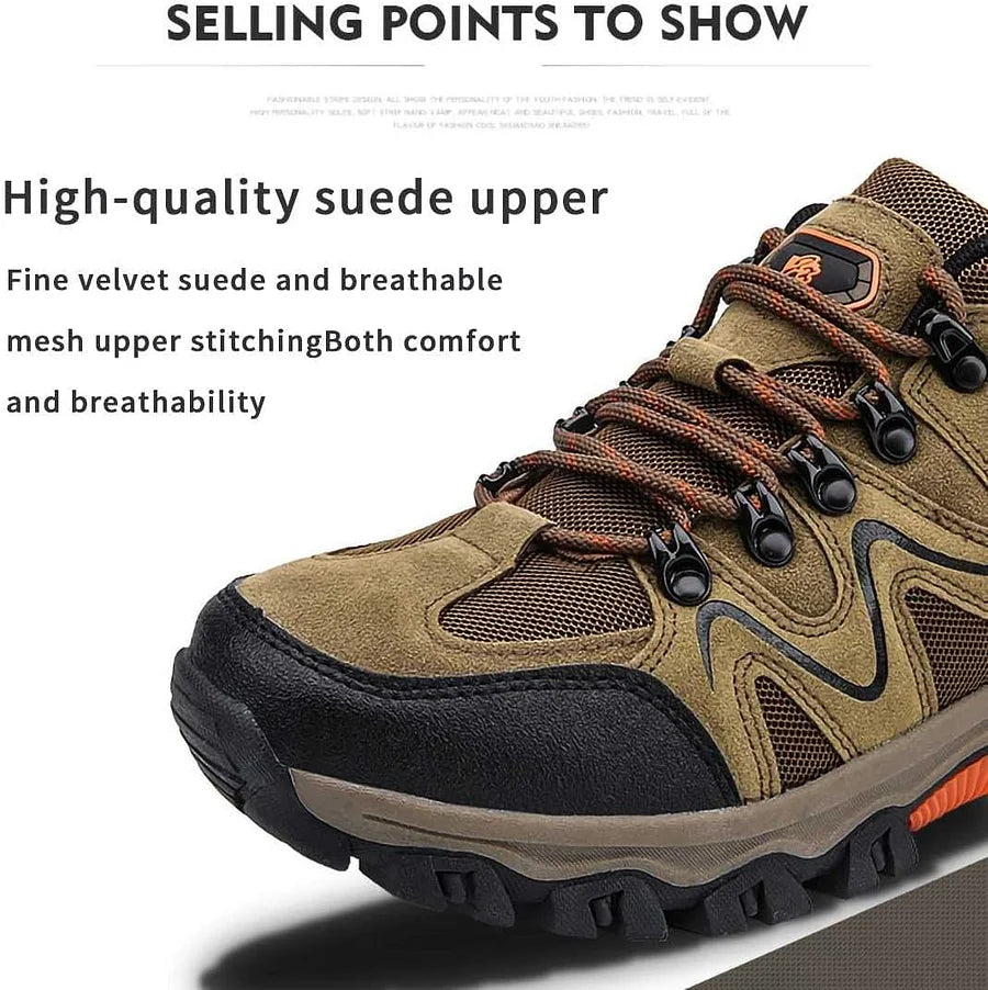 Zapatos de trabajo ortopédicos para exteriores PediWalk™ cómodos para hombre 