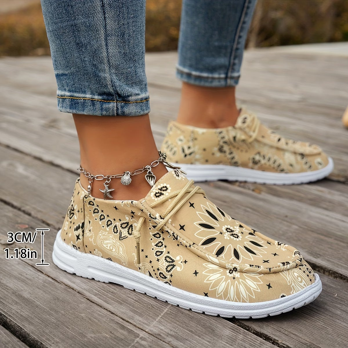Women's Wide Toe Comfort Slip-on Shoes, Lightweight Orthopedic Walking Sneakers
