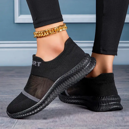 Last day 50% Off💕 Women's Breathable Summer Slip-On Sneakers - Lightweight Casual Shoes with Ergonomic Arch Support