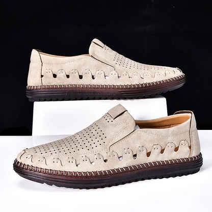 Summer Sale 49% Off🔥 Mens Leather Orthopedic Casual Slip-on Business Shoes