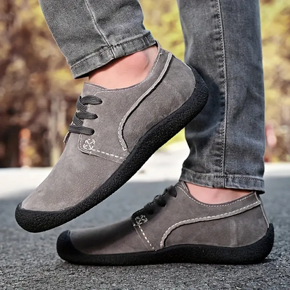 Summer Promotion 49% Off💝 Men's Premium Suede Orthopedic Walking Shoes - Breathable, Anti-Skid, All-Day Comfort