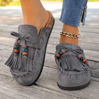 Women's Slip-on Shoes, Wedge Heel Thick Soled Sandals