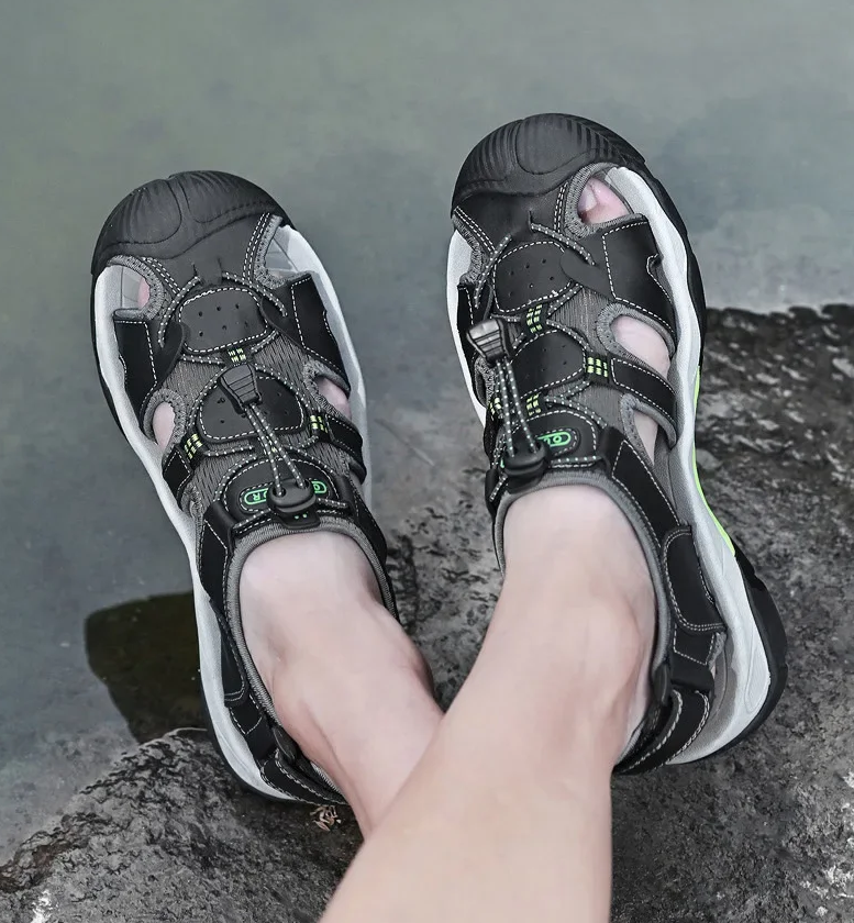 Early Summer Sale 50% Off💝 Plus Size Summer Casual Outdoor Orthopedic Slip-on Shoes, Summer Hiking Sandals