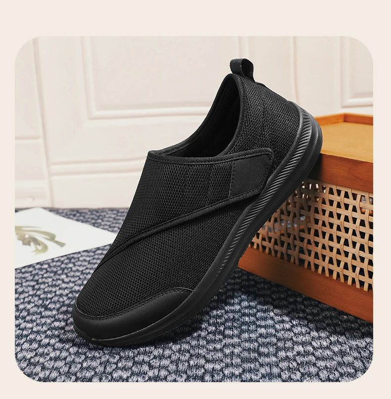 Summer Promotion 49% Off❤️ Orthopedic Wide Velcro Walking Shoes