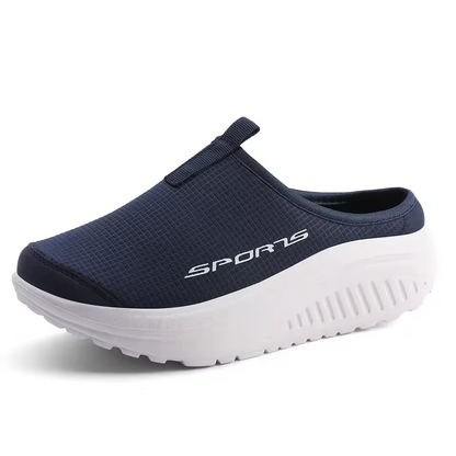 Summer Promotion 50% Off❤️ Breathable Mule Sneakers for Women – Lightweight Comfort with Arch Support