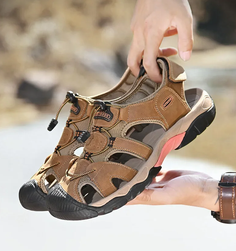 Early Summer Sale 50% Off💝 Plus Size Summer Casual Outdoor Orthopedic Slip-on Shoes, Summer Hiking Sandals