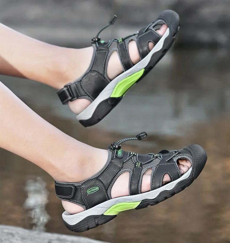 Early Summer Sale 50% Off💝 Plus Size Summer Casual Outdoor Orthopedic Slip-on Shoes, Summer Hiking Sandals