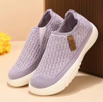 🌸 Pre-Spring Sale 45% Off ❤️ Women's Breathable Knit Loafers, Comfort Walking Slip-on Shoes