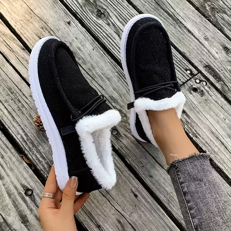 Fall Comfort Sale 50% Off❤️ CozyStep™ Women’s Orthopedic Fur-Lined Slip-On Shoes