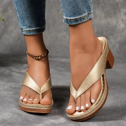 🌼Spring Sale 49% Off❤️ Women's Stylish High-Heeled Summer Sandals | Comfortable, Breathable & Versatile