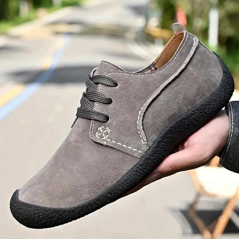 Summer Promotion 49% Off💝 Men's Premium Suede Orthopedic Walking Shoes - Breathable, Anti-Skid, All-Day Comfort
