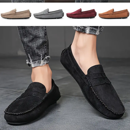 Spring & Summer Promotion 49% Off🔥 Men's Fashion Comfort Slip-on Loafers Shoes, Wear-resistant Non-Slip Smart Casual Walking Shoes