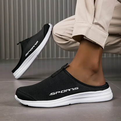 Summer Sale 50% Off❤️ Comfortable Men's Orthopedic Slippers | Casual Slip-On Driving Shoes