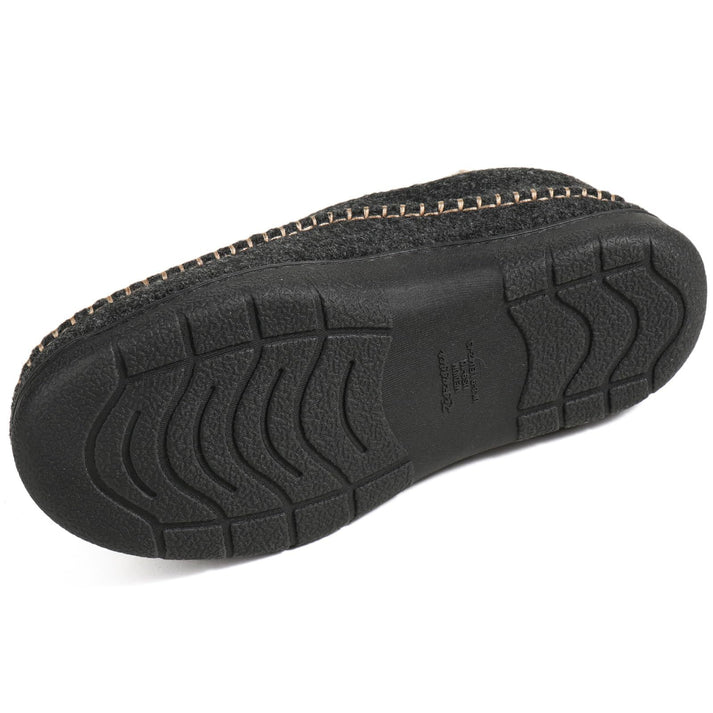 🎁Winter Sale 50% Off🎄Men's Non-Slip Warm Plush Wide Toes Slip-On Slippers